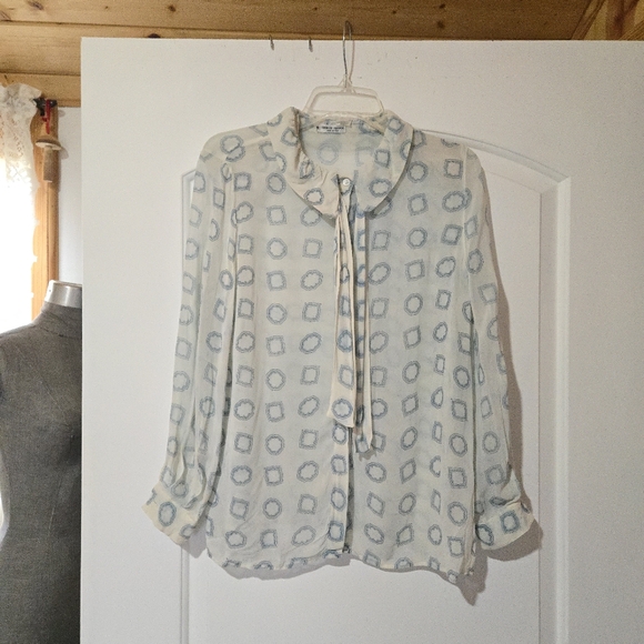 Giorgio Armani Tops - Vintage Giorgio Armani Sheer Blouse, SIZE 6